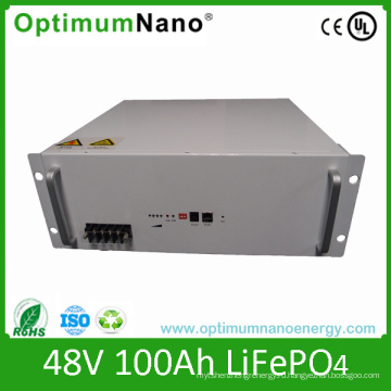 Легкий вес 48V100ah батареи lifepo4